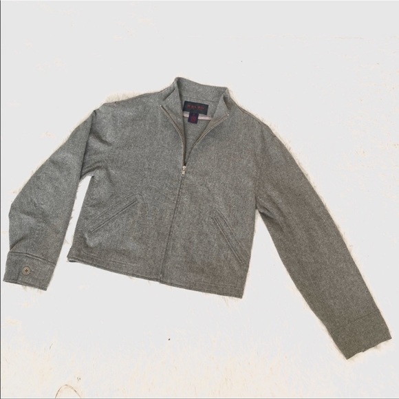 🖤RALPH LAUREN Light Wool-blend Crop Jacket - Picture 7 of 13